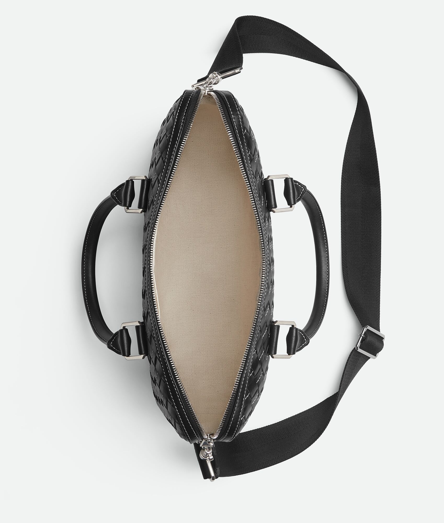 Slim Intrecciato Briefcase - 3