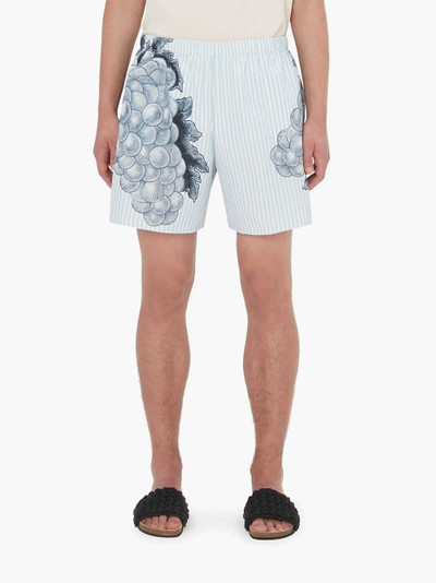 JW Anderson SWIM SHORTS WITH GRAPE MOTIF outlook