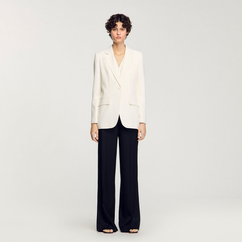 Sandro SEQUINNED SUIT JACKET outlook