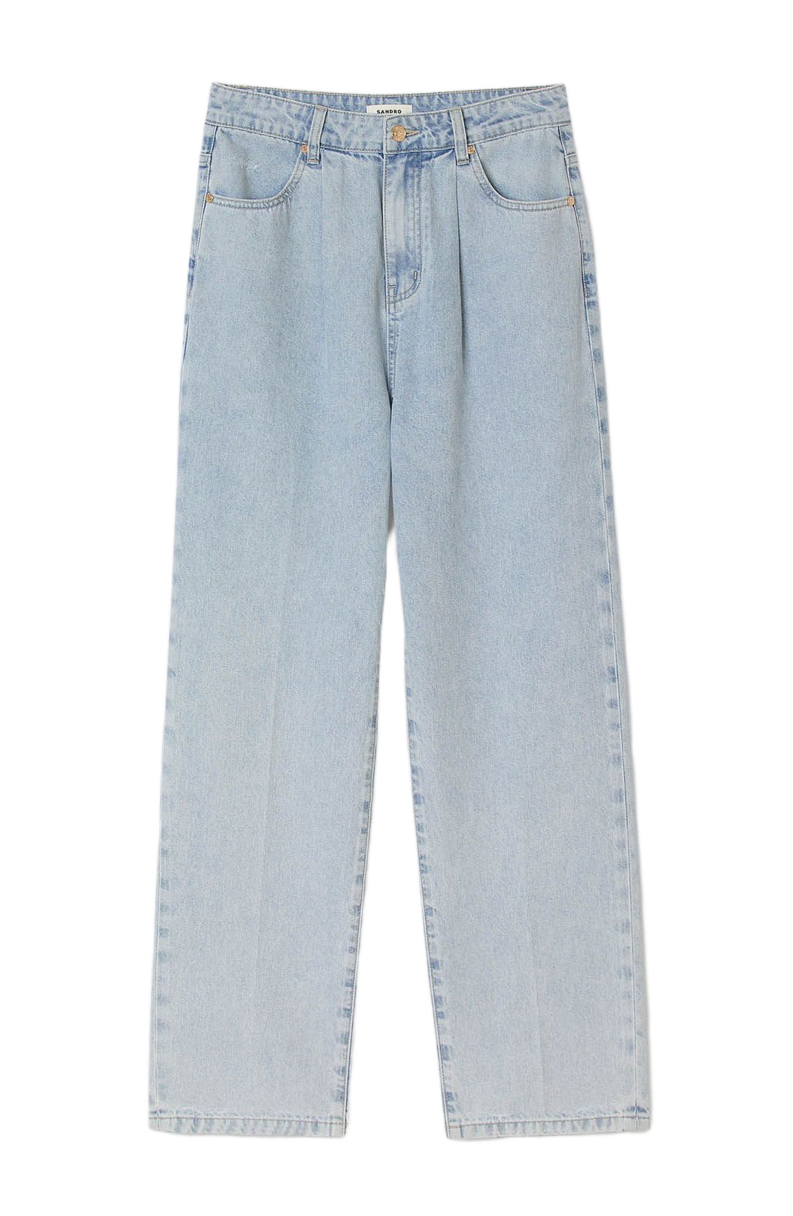SANDRO Straight-leg jeans in Blue at Nordstrom - 5