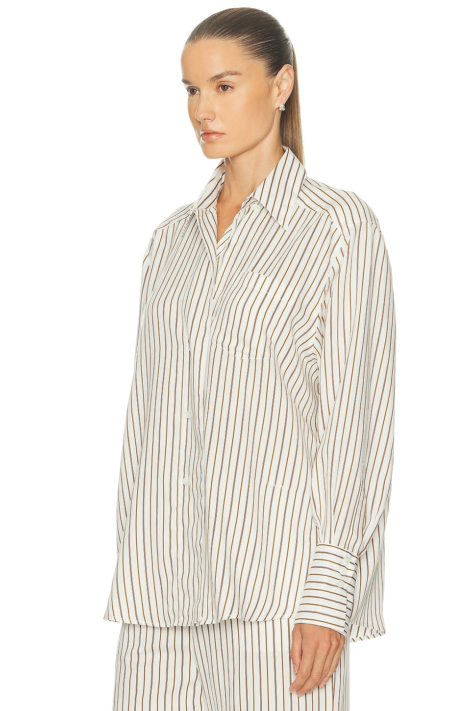 Fluid Stripe Shirt - 3