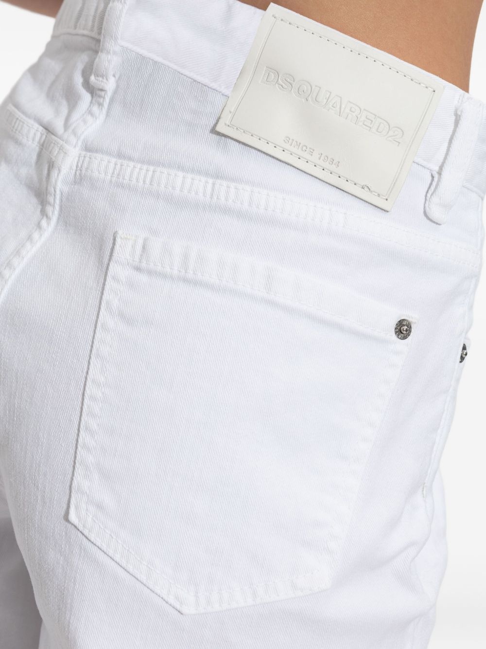 logo-patch jeans - 5