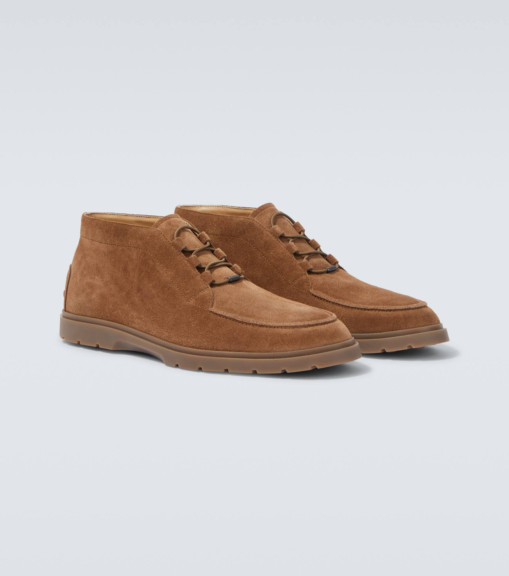 Suede desert boots - 5