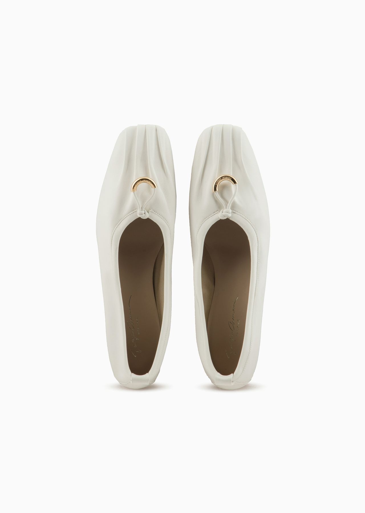 Nappa-leather ballerinas - 3