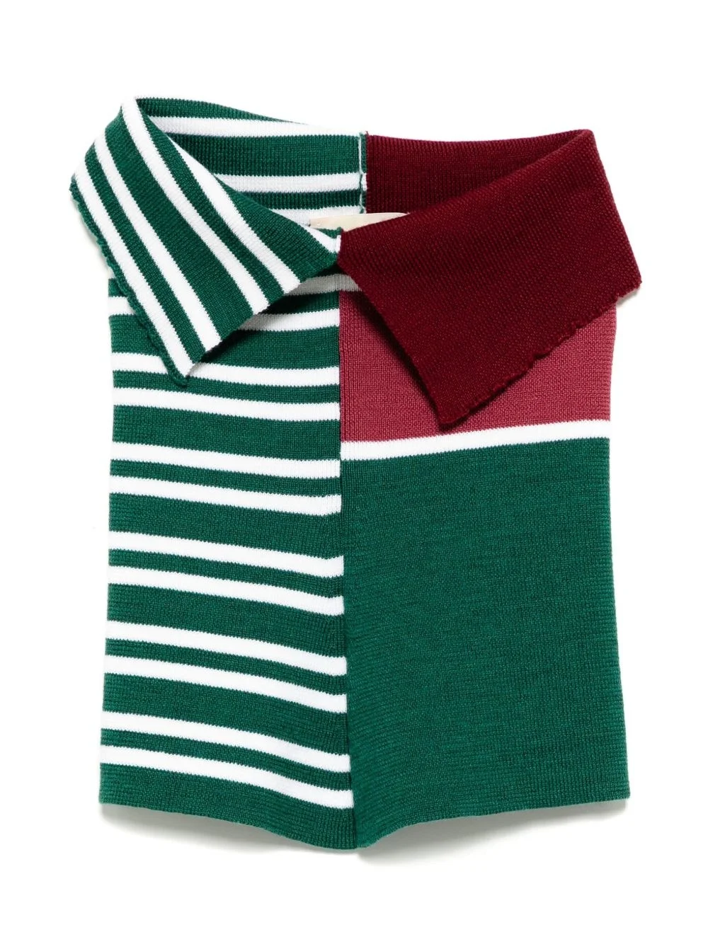 knitted snood scarf - 1