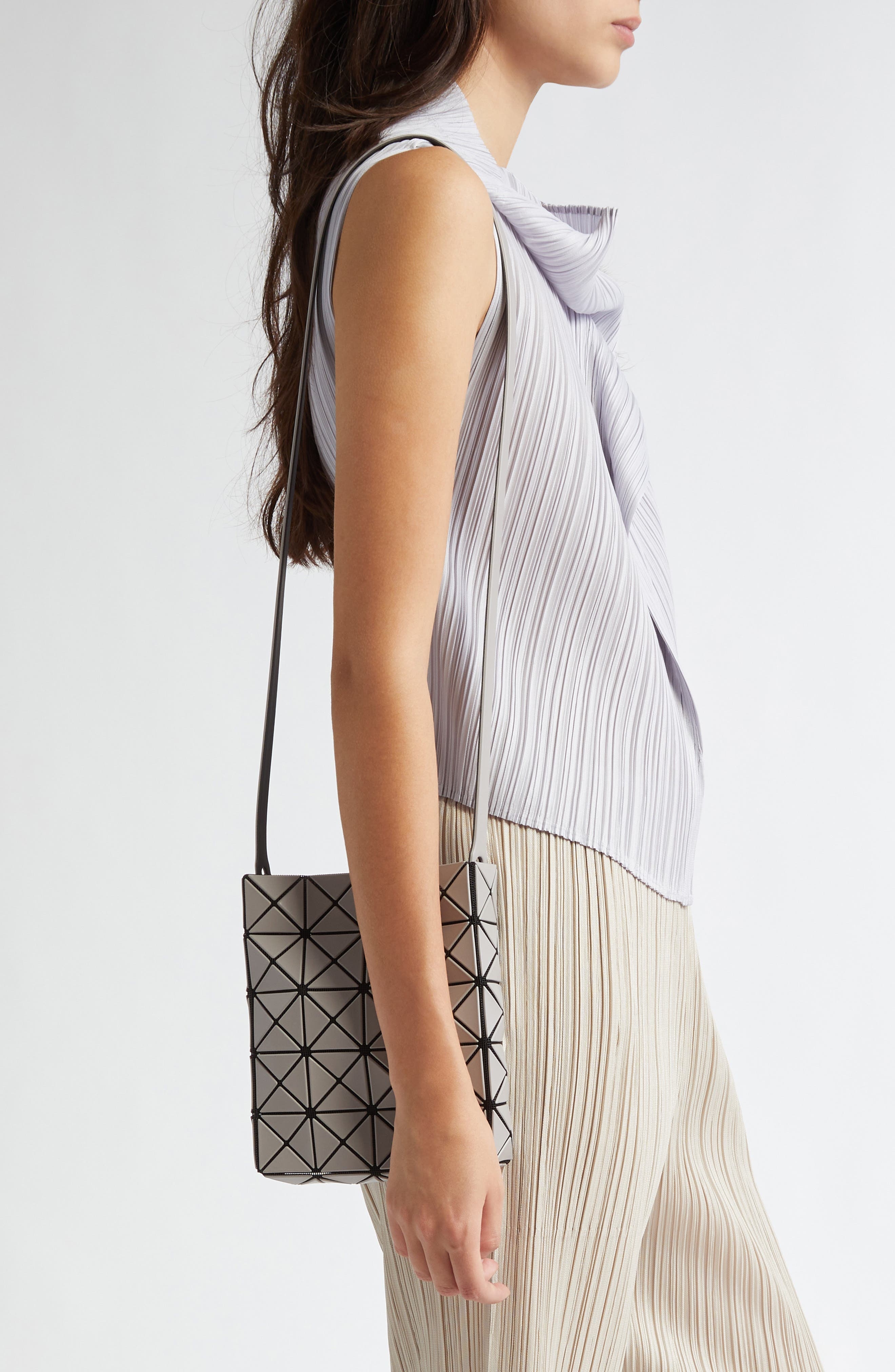 Bao Bao Issey Miyake Prism Matte 2 Crossbody Bag in Gray at Nordstrom - 3