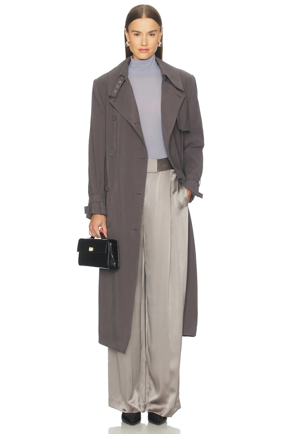 Structured Trench Coat - 1