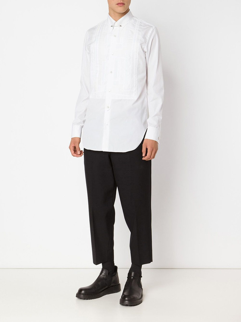 Junya Watanabe MAN pleated chest detail shirt outlook