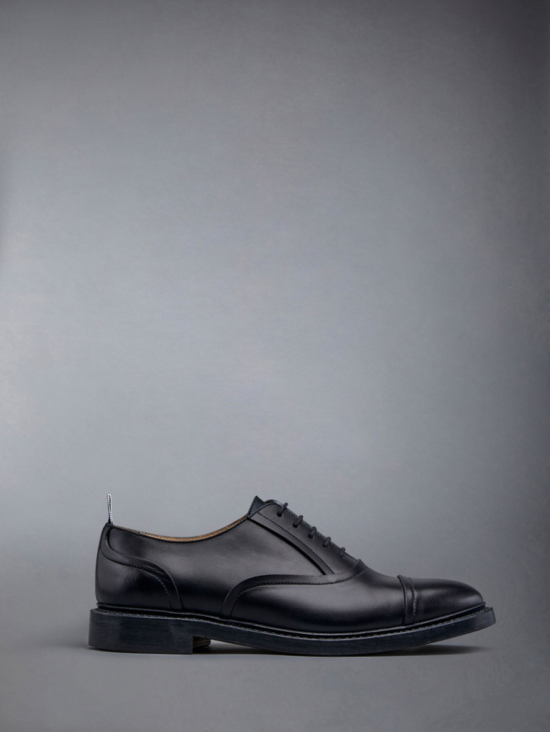 Vitello Calf Raw Edge Goodyear Sole Cap Toe Oxford 1