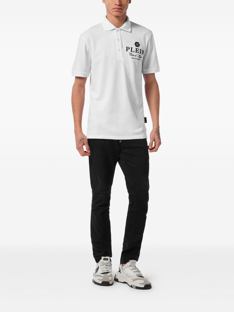 PHILIPP PLEIN SS Club The Course polo shirt outlook