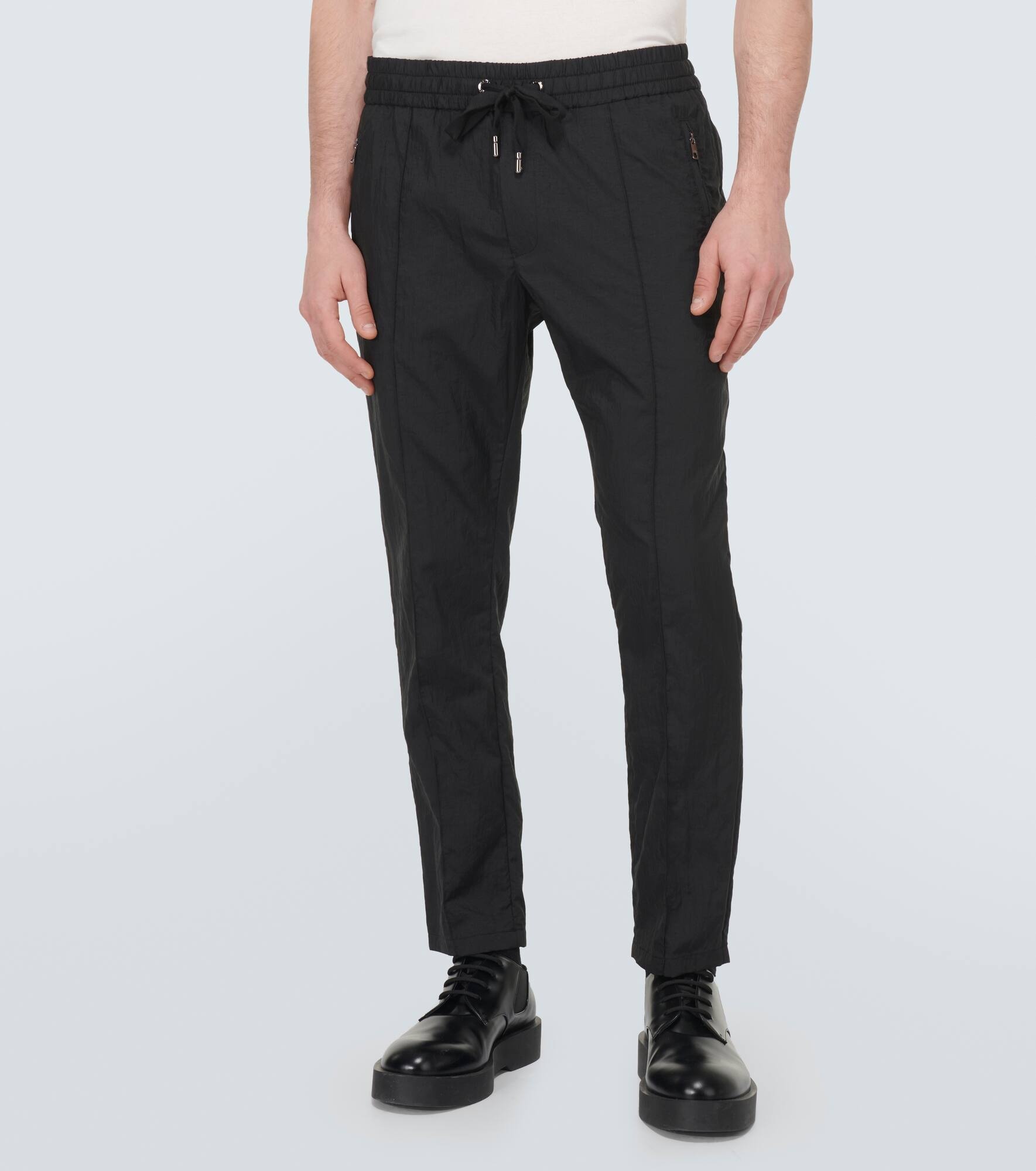 Mid-rise slim pants - 3