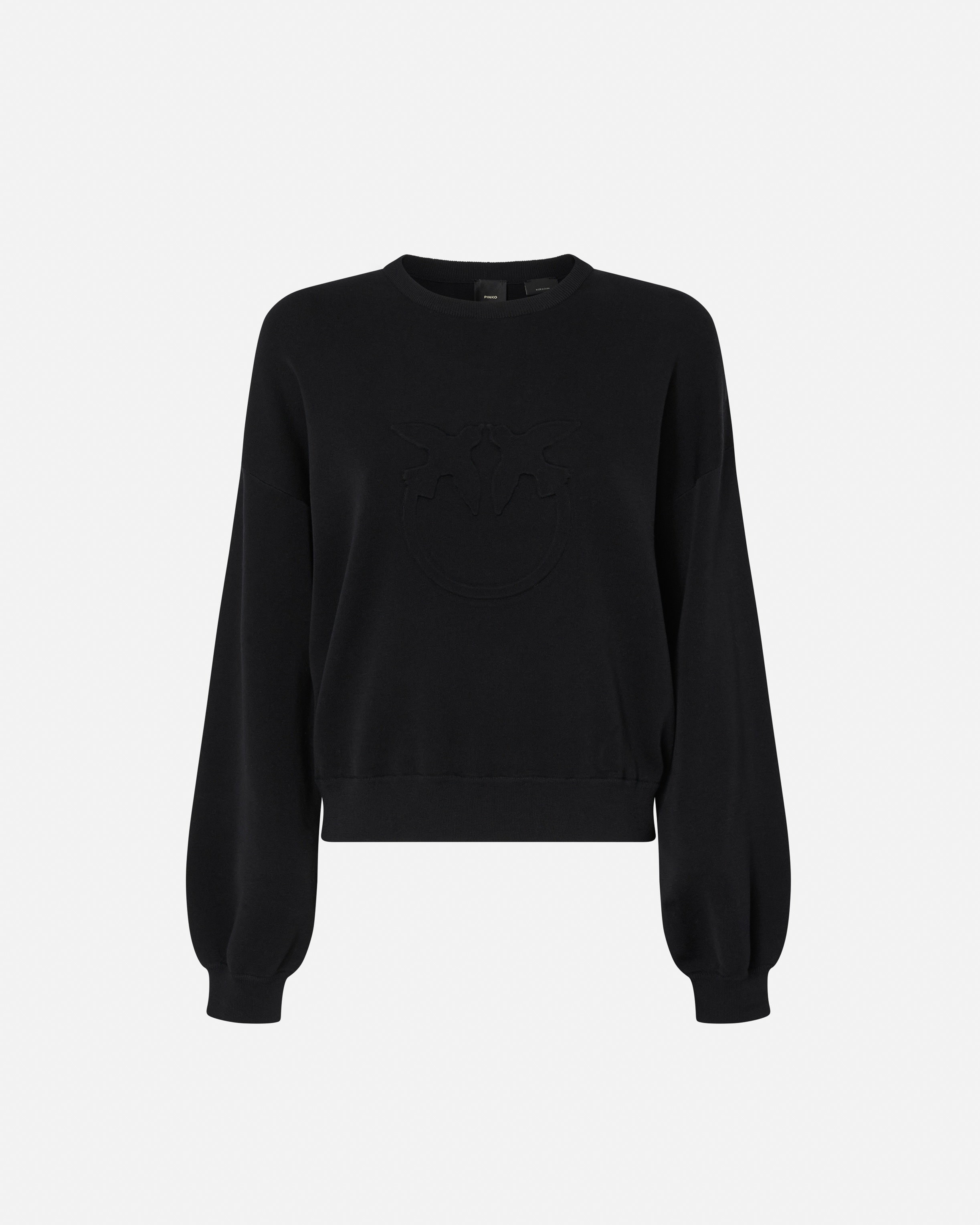 PULLOVER WITH LOVE BIRDS LOGO - 1