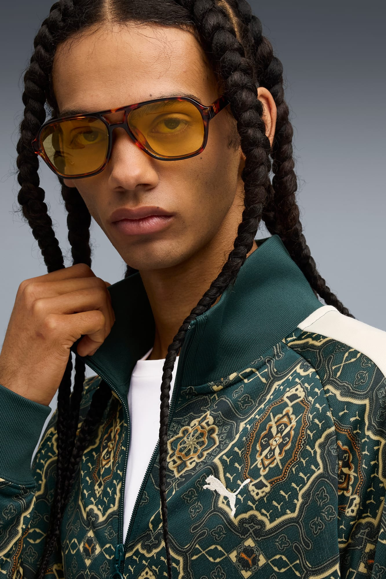 Vintage Prep T7 Men's Track Jacket - 4