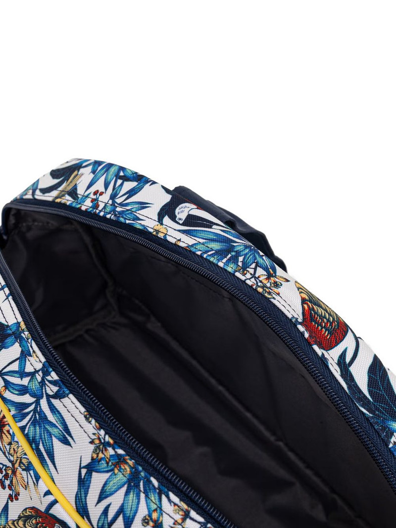 tropical-print duffle bag 4