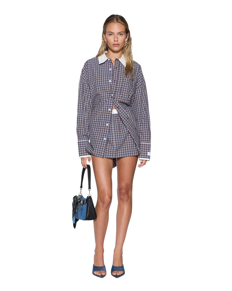 Ksubi ASTRA LS SHIRT WHITE PLAID outlook