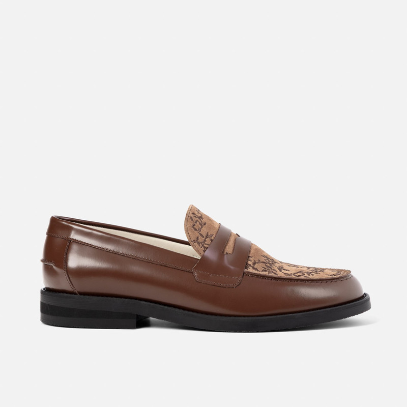 Wilde Chestnut Vine Penny Loafer - Men's 4