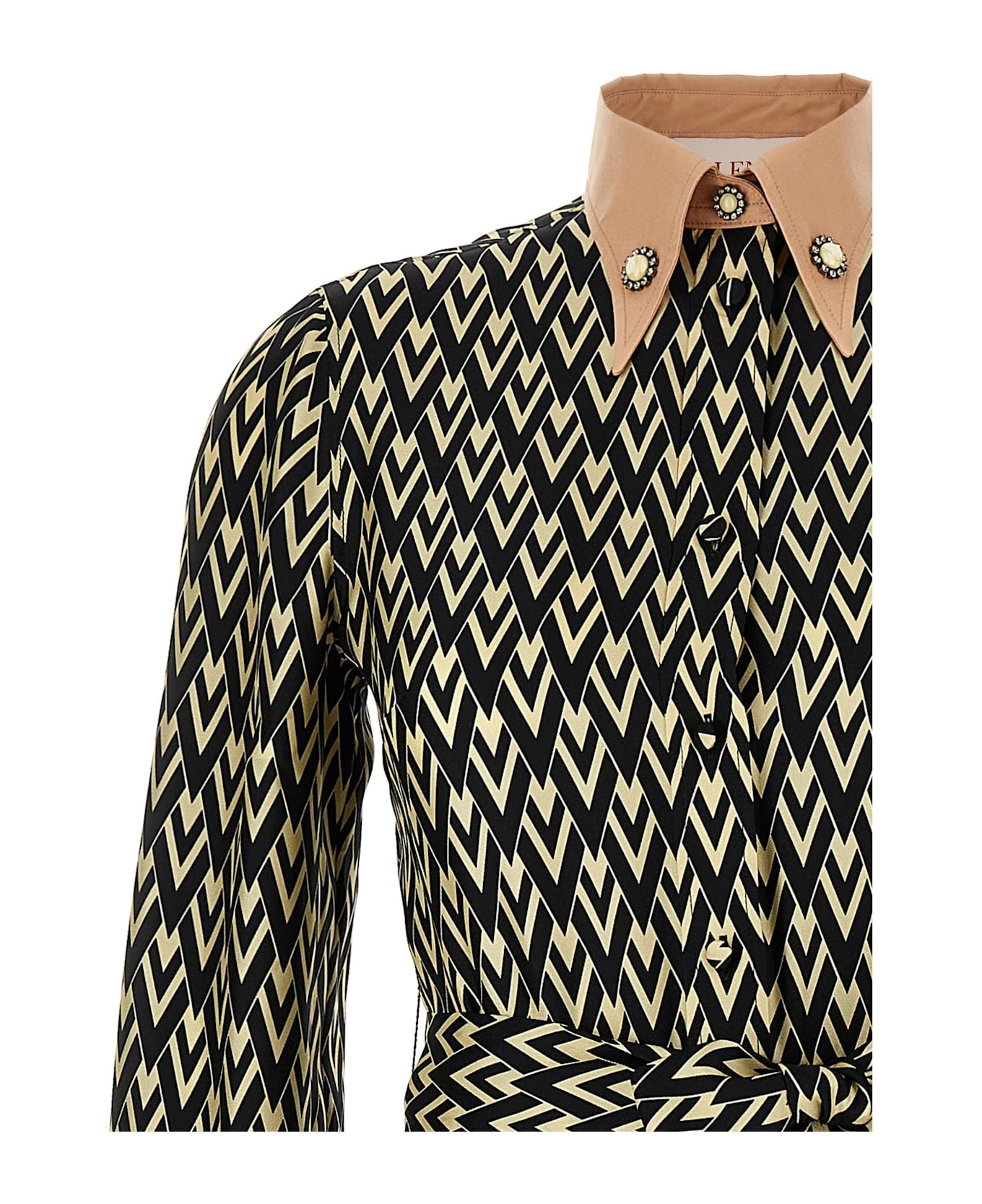 Valentino Garavani 'toute La V' Midi Dress - 3