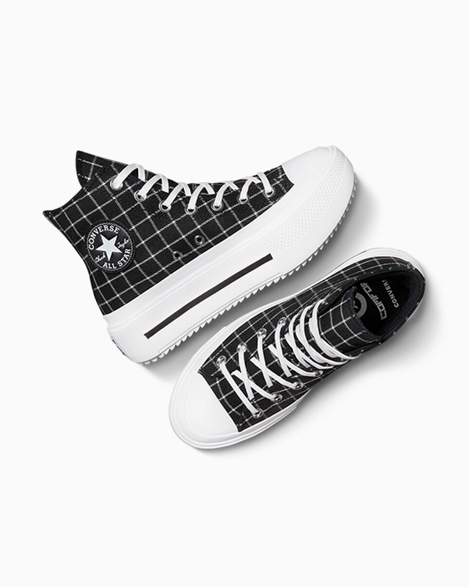 Chuck Taylor All Star Lift Double Stack Platform Plaid - 6