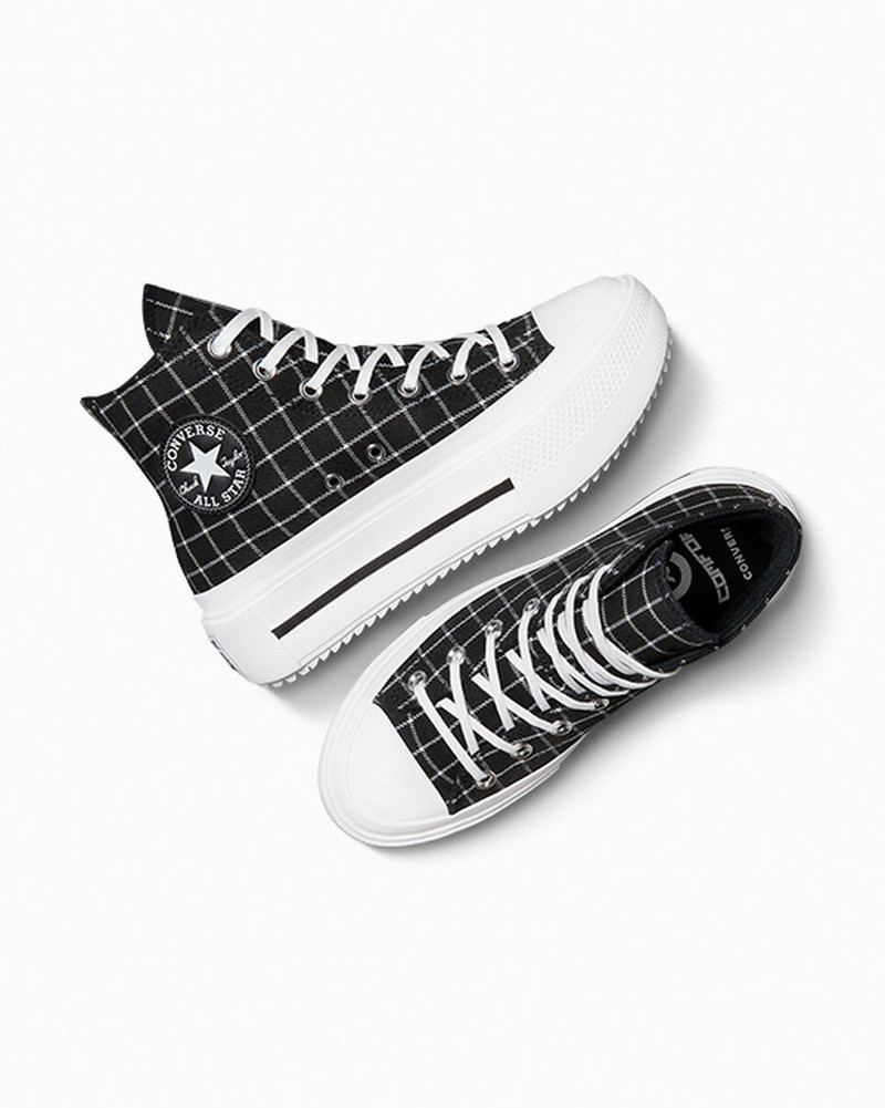 Chuck Taylor All Star Lift Double Stack Platform Plaid 6