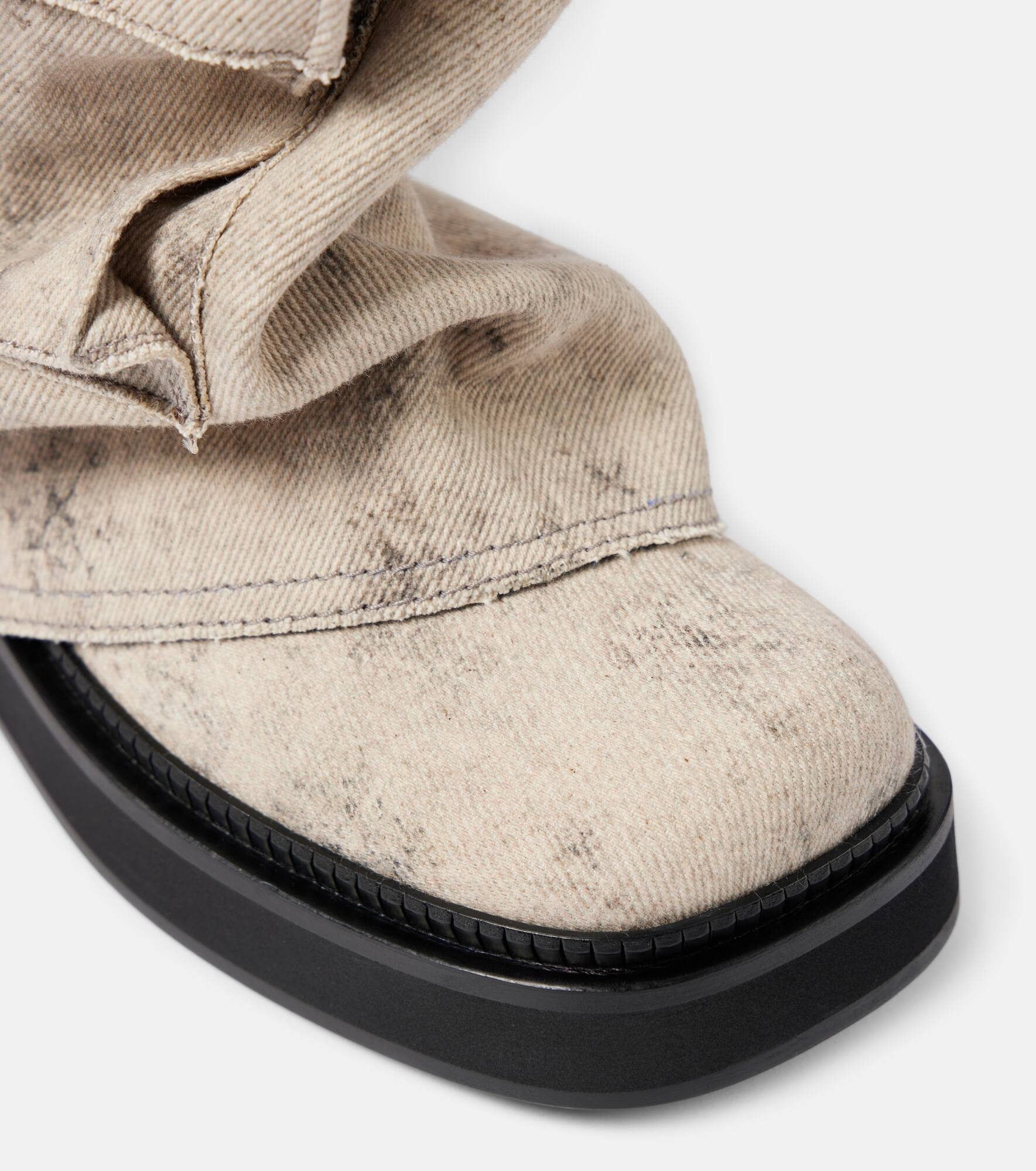 Robin canvas combat boots - 6