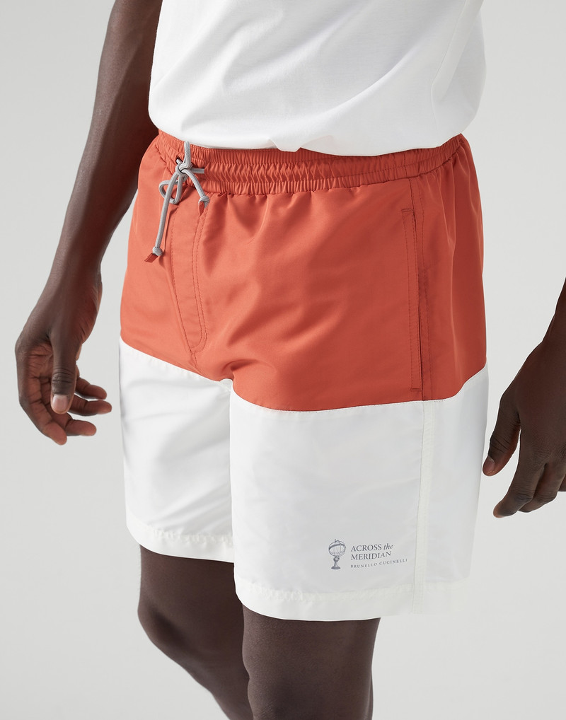 Two-tone swim shorts 3