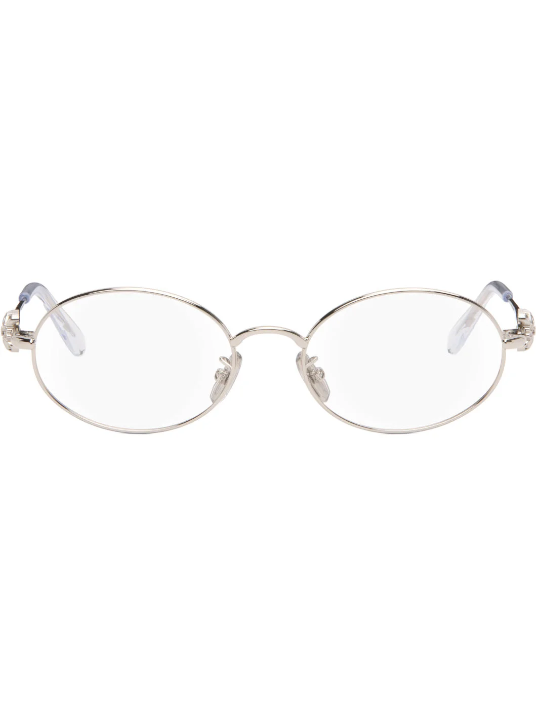 Silver Anagram Optical Glasses - 1