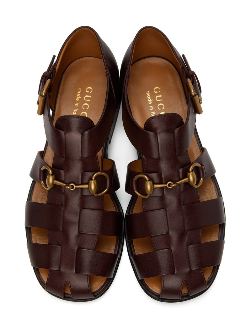 Horsebit fisherman sandals 5