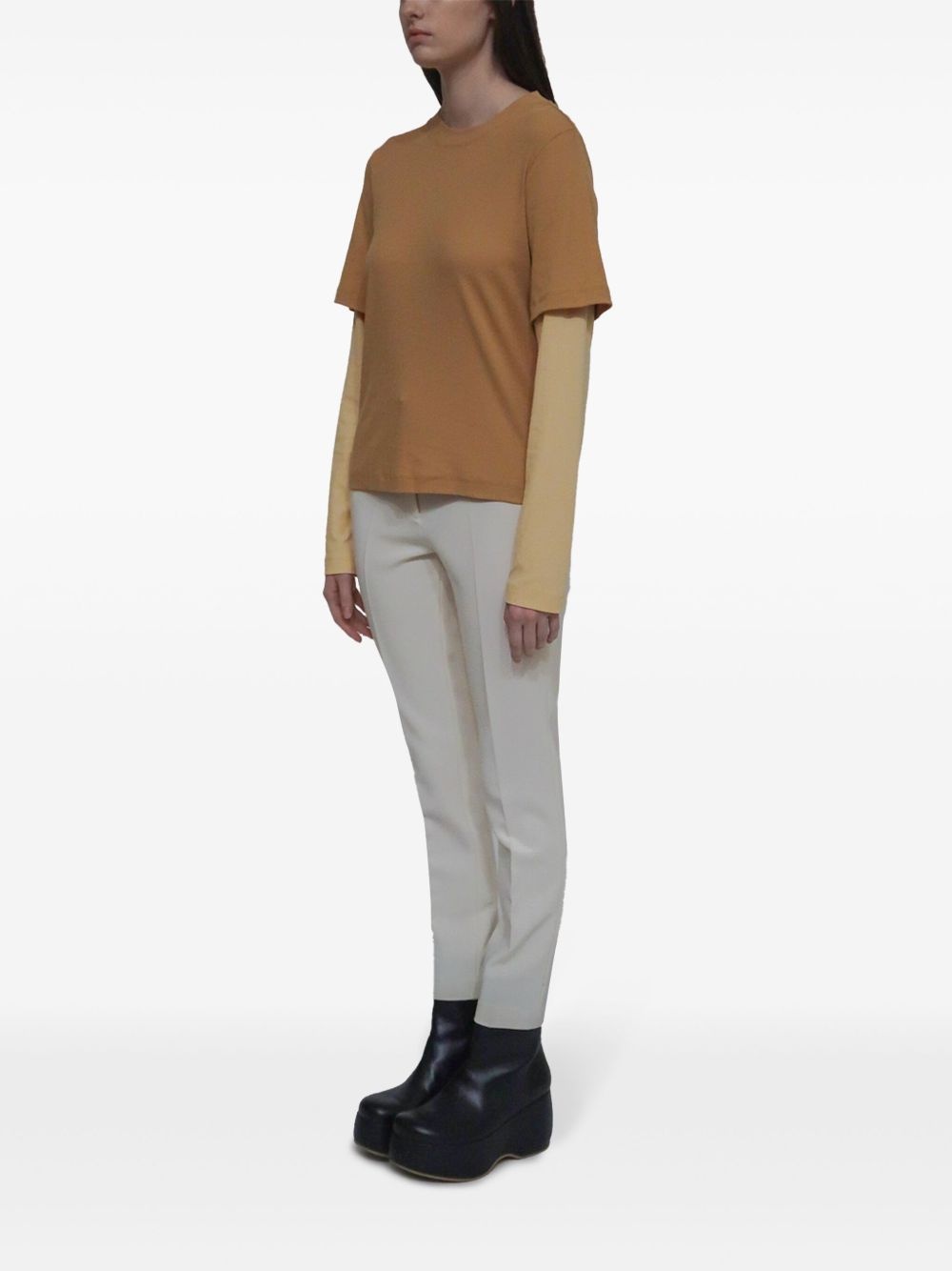 layered T-shirt - 3