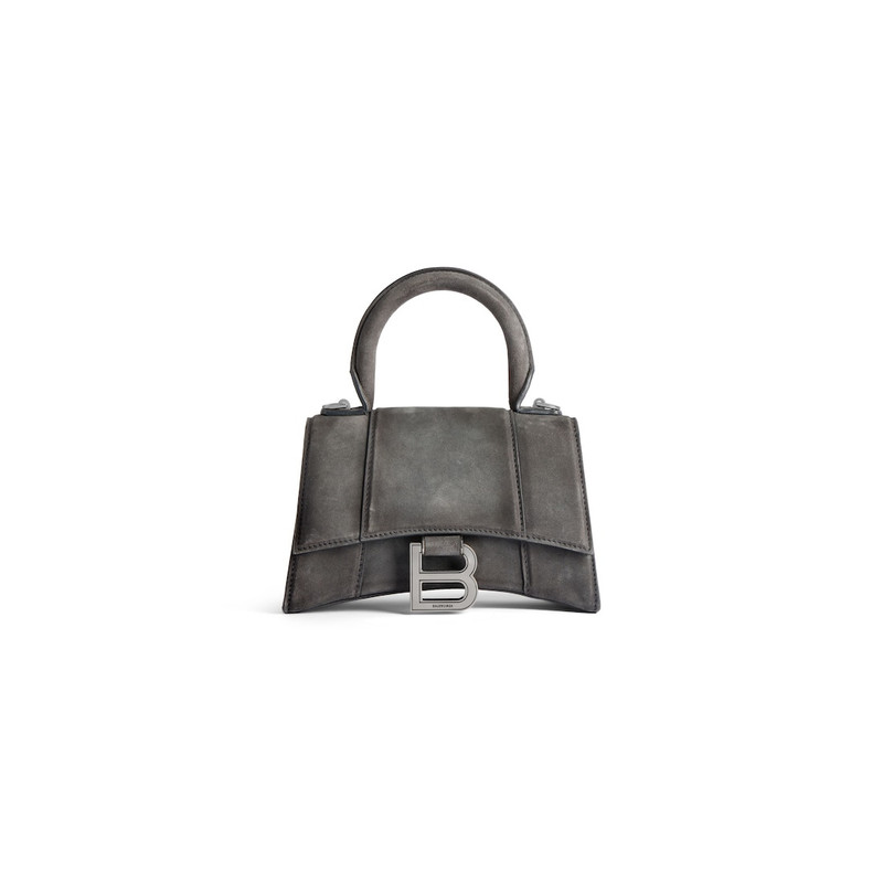 Women's Hourglass Handbag Xs in Storm Grey 1