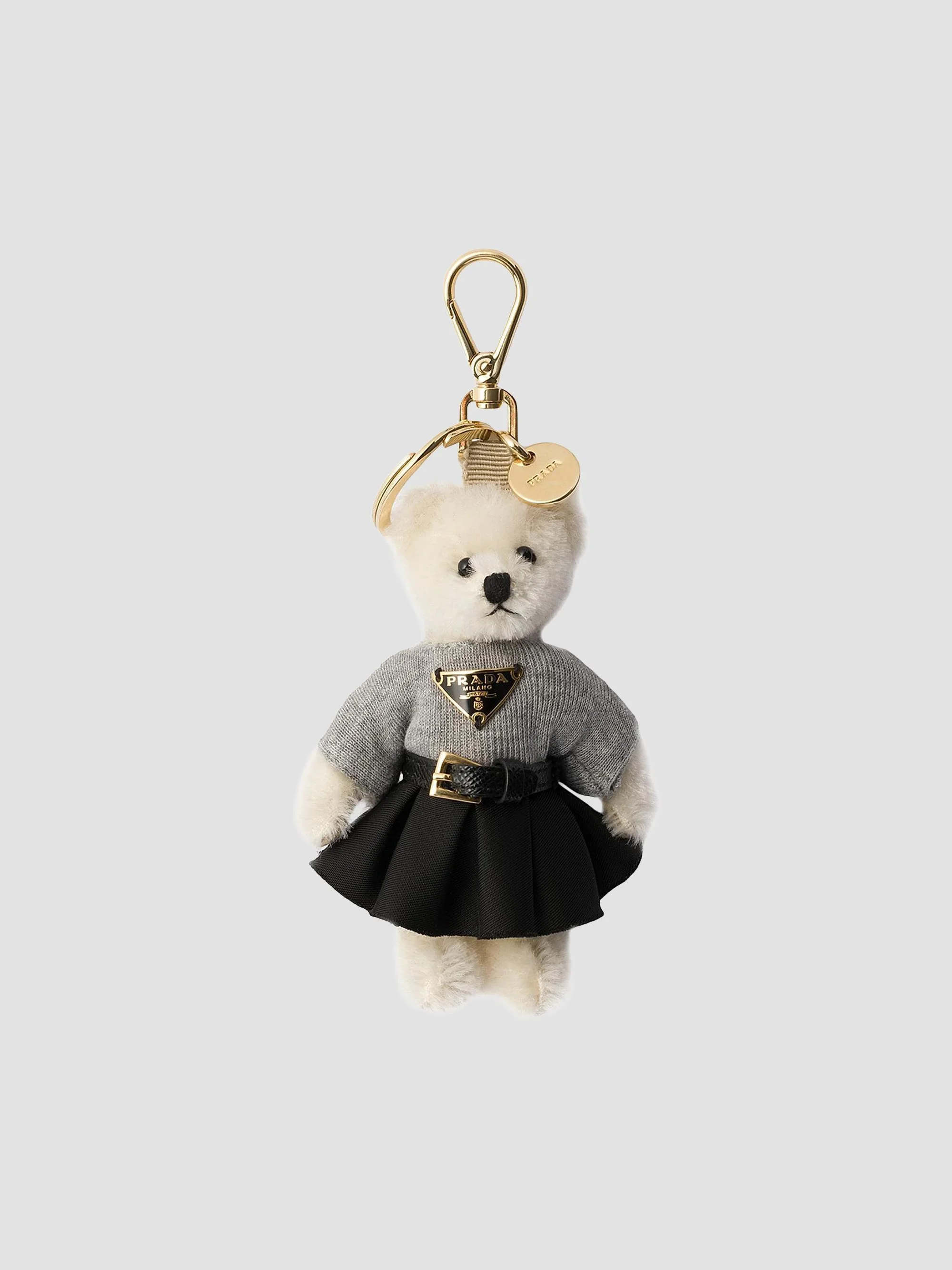 Women's Bear Trick Keychain - White - 1