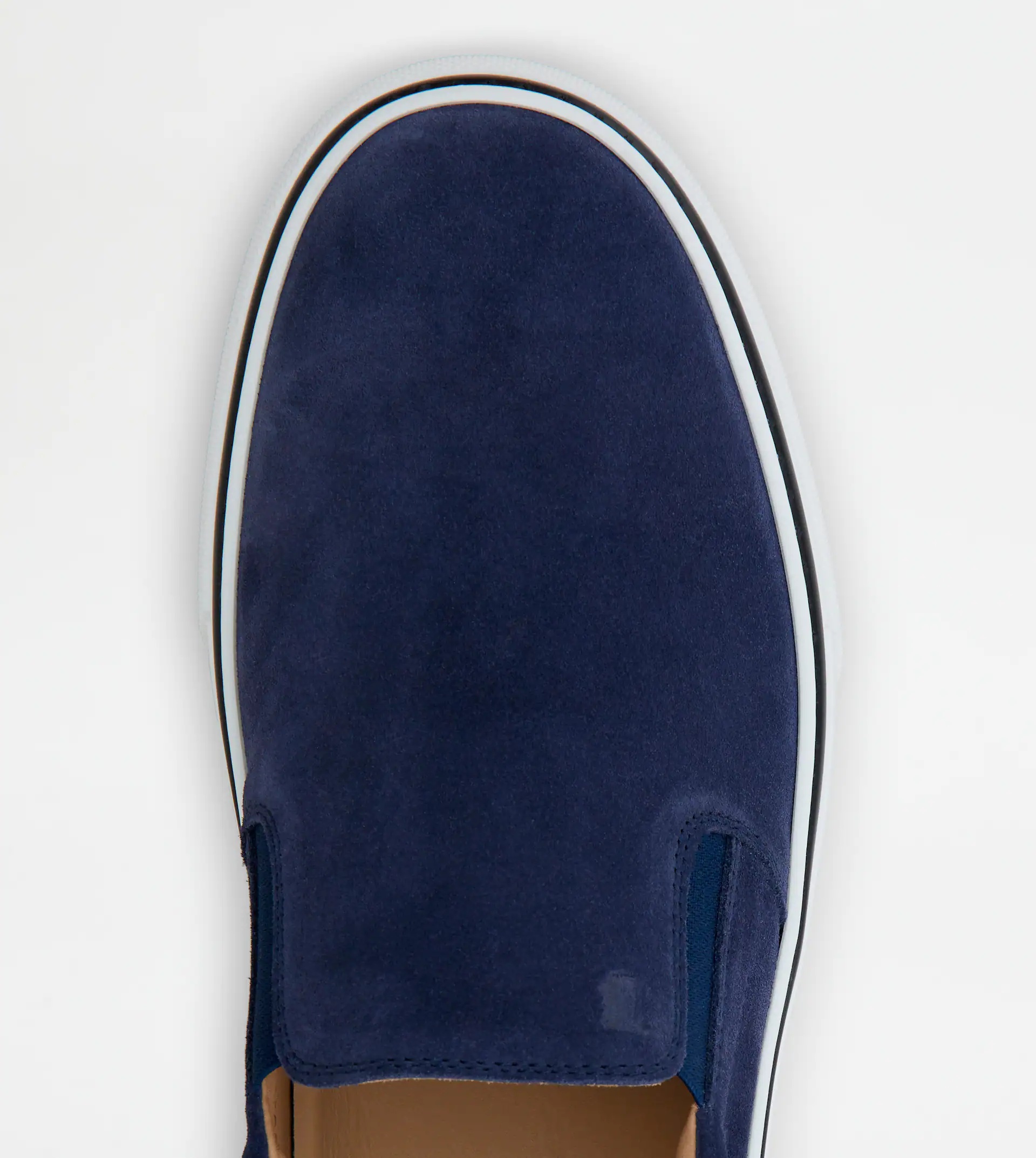 SLIP-ONS IN SUEDE - BLUE - 3