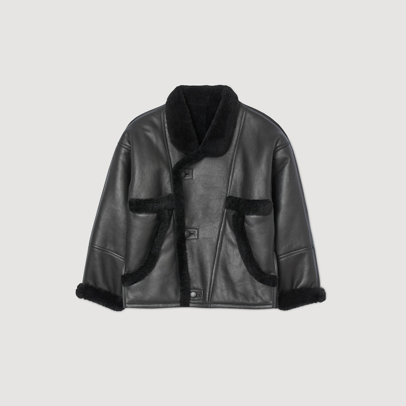 SHORT SHEARLING COAT 1
