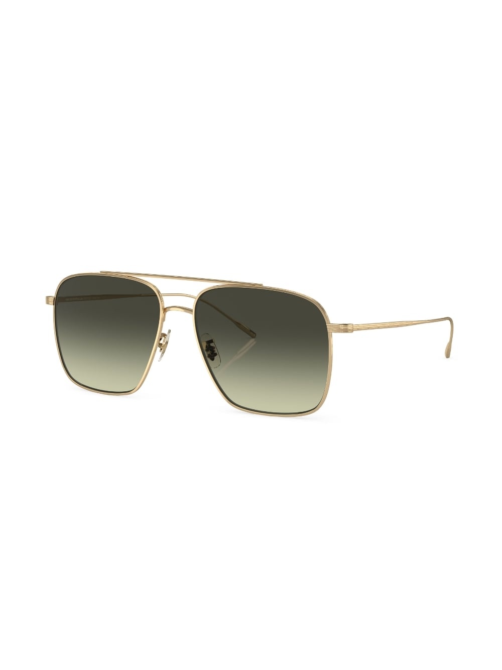 Dresner aviator-frame sunglasses - 2