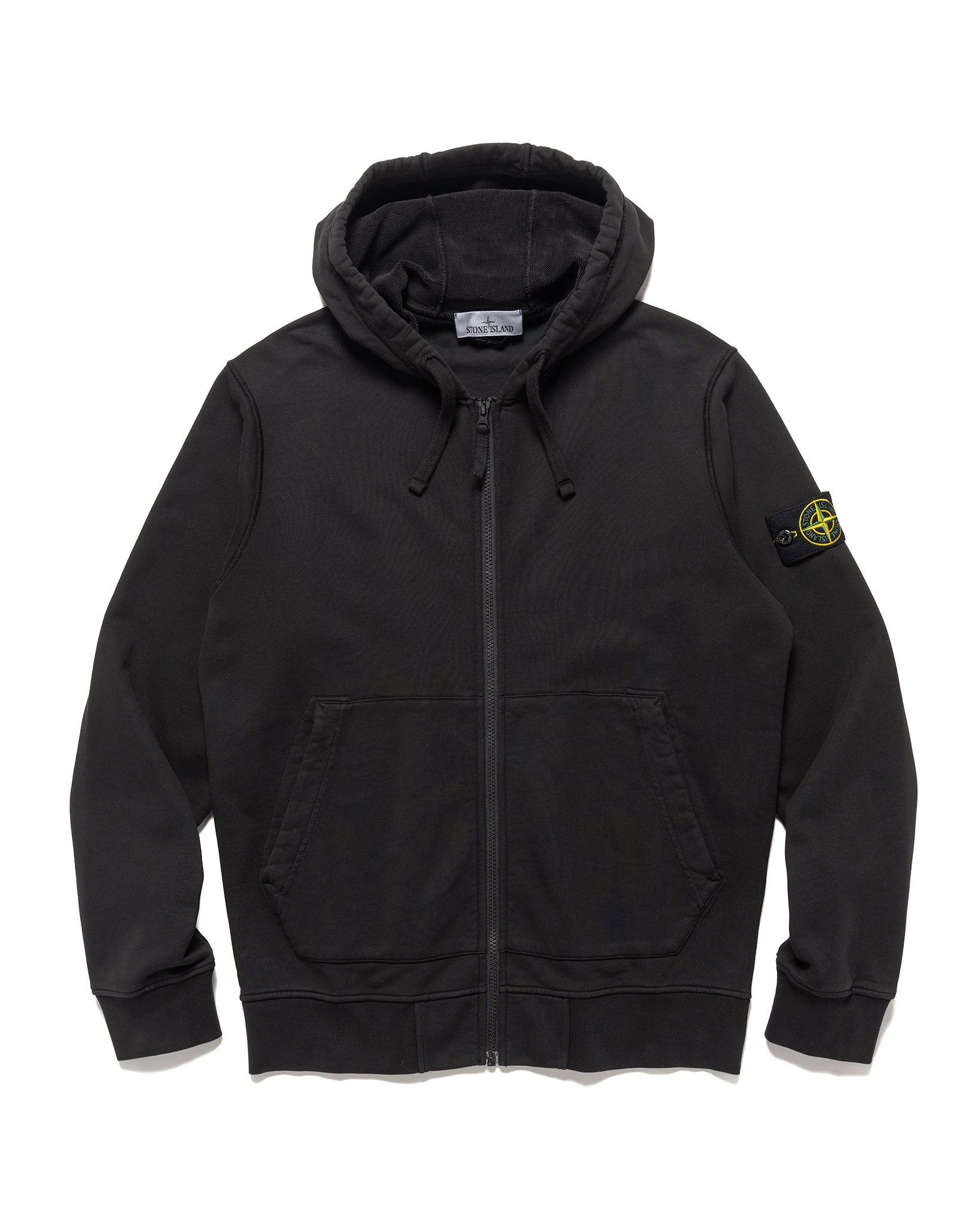 Hooded Track Top Black - 1