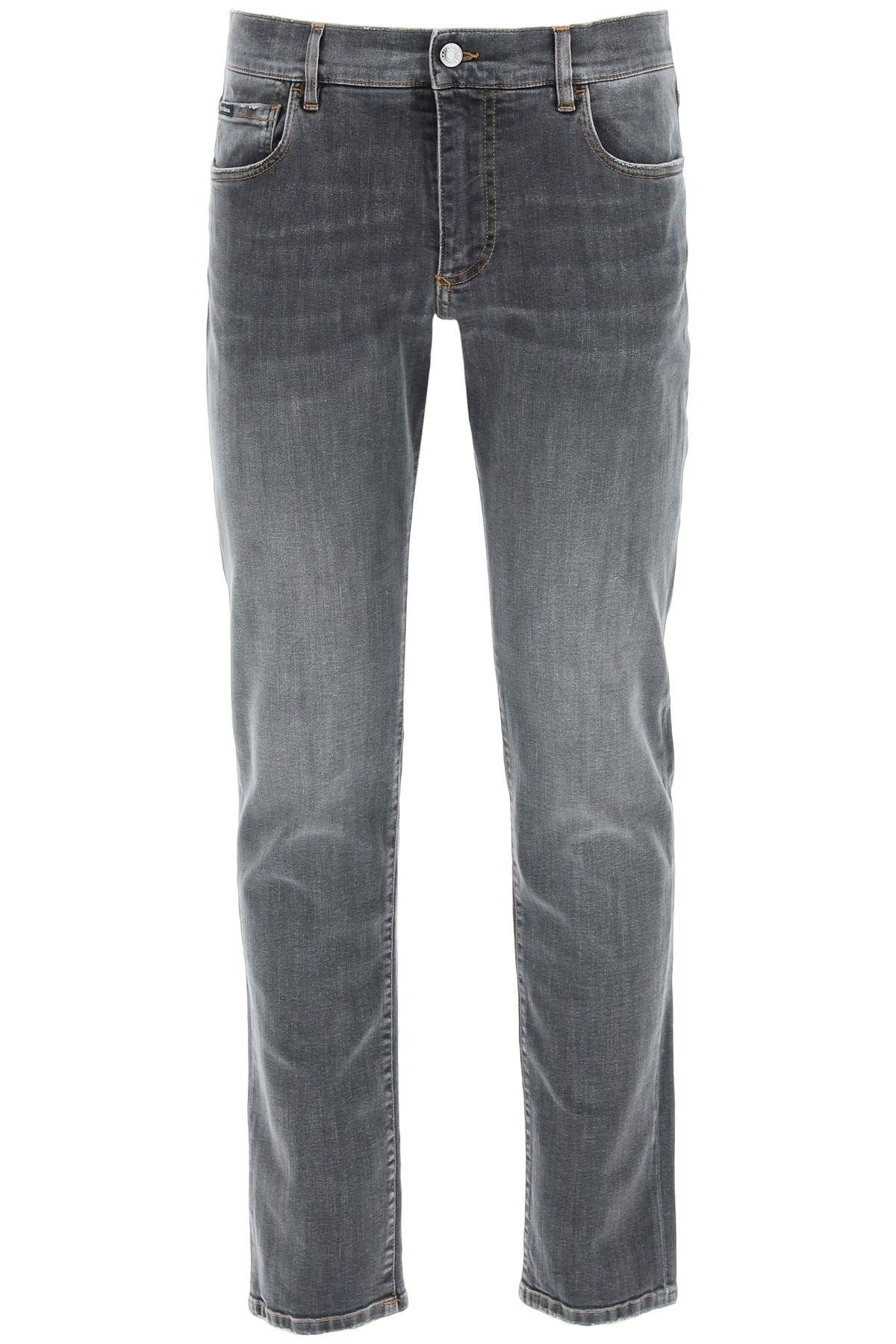 STRETCH SLIM-FIT JEANS - 1