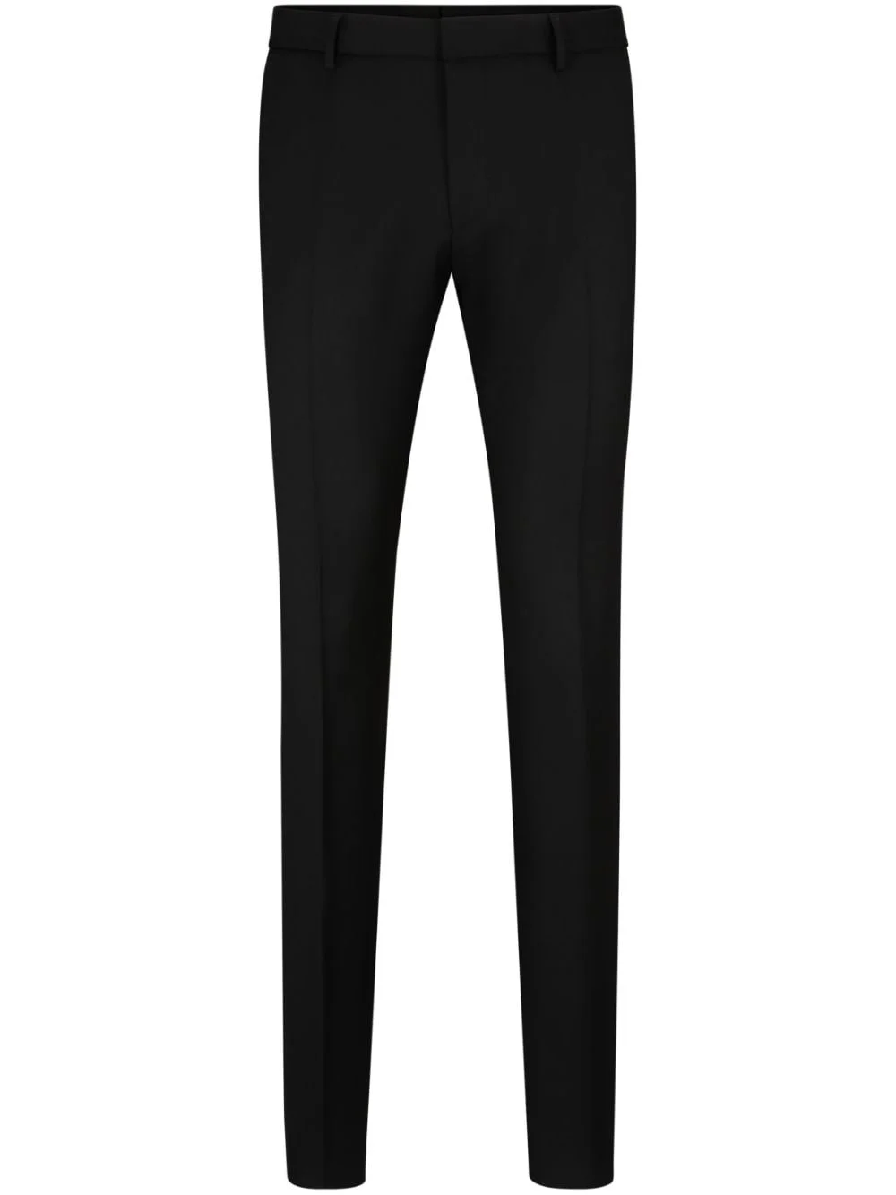straight-leg wool trousers - 1