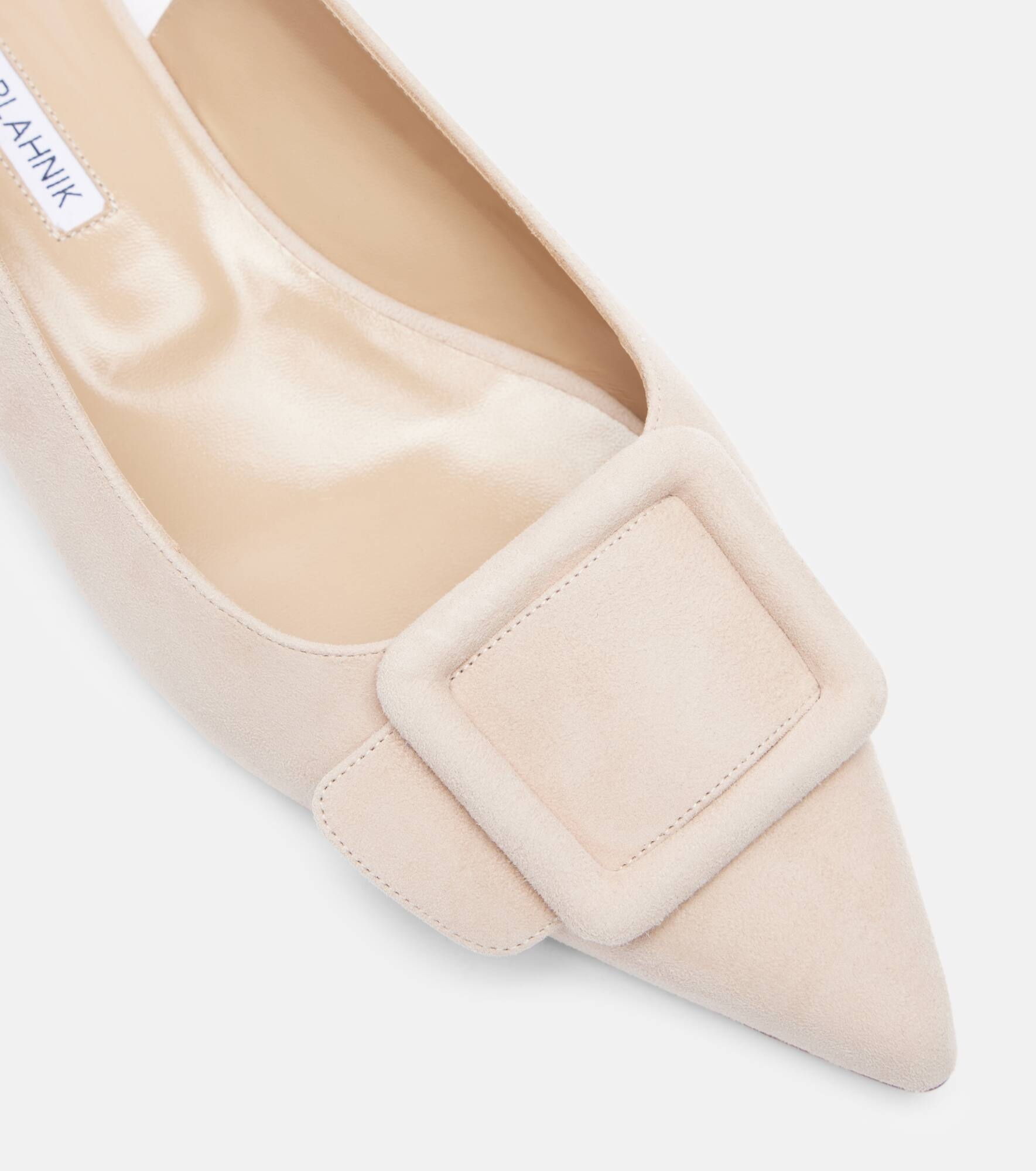 Maylura suede slingback flats - 5
