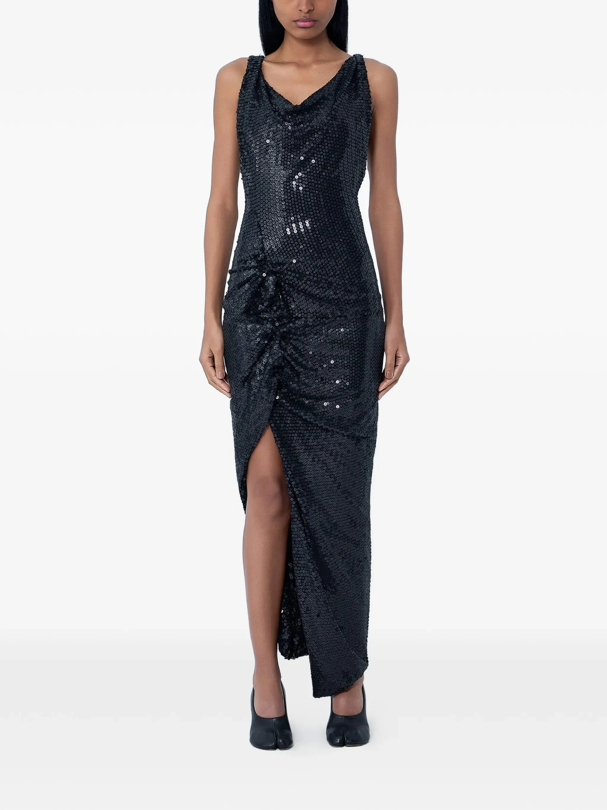 Vivienne Westwood Sequined Cowl-neck Dress - 1