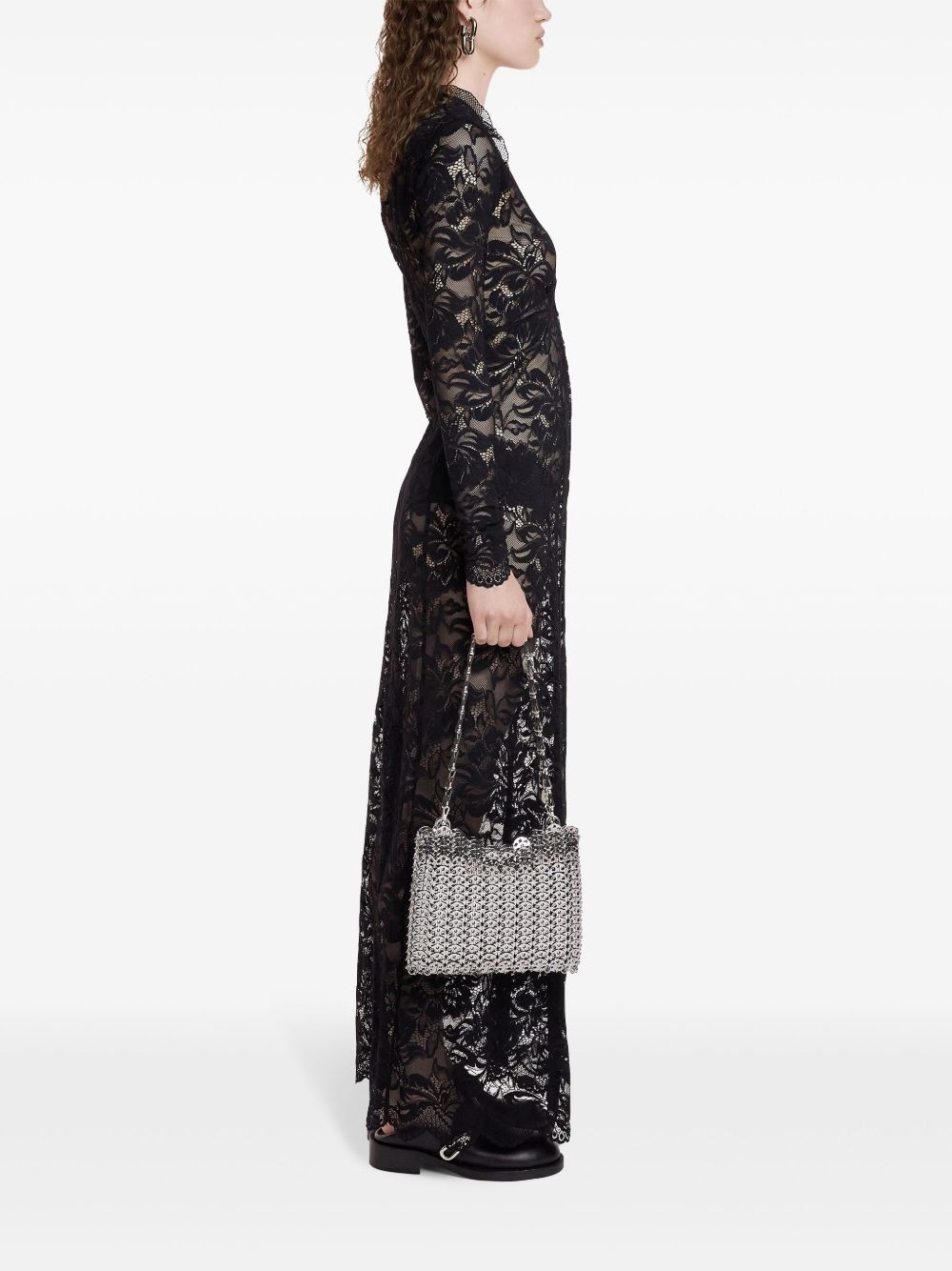 lace maxi dress - 3