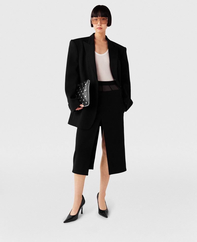 Stella McCartney Front Slit Midi Skirt outlook