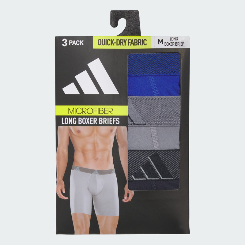 Microfiber Long Boxer Briefs 3-Pack 5