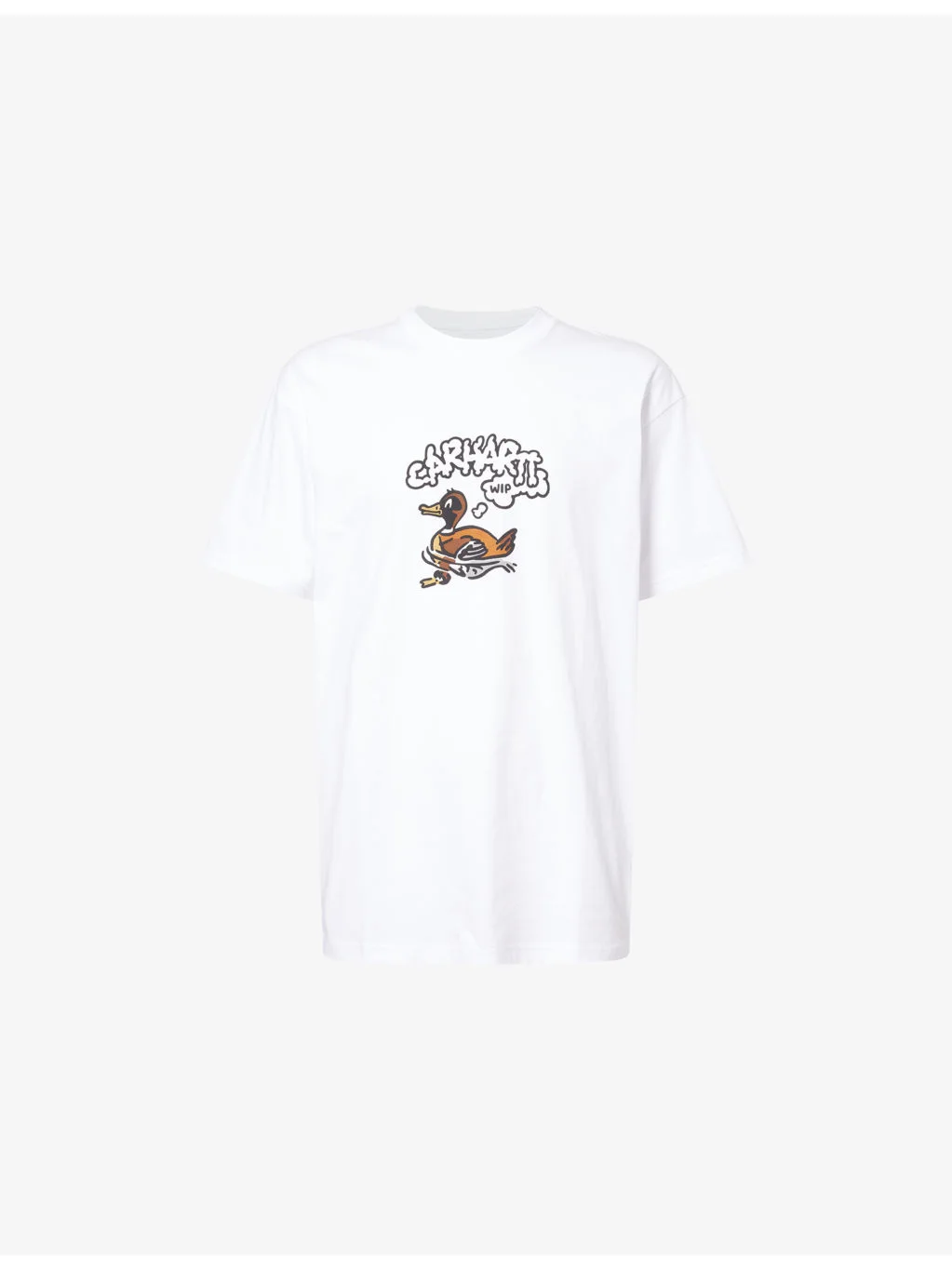 Duck Graphic-Print Short-Sleeve Cotton T-Shirt - 1