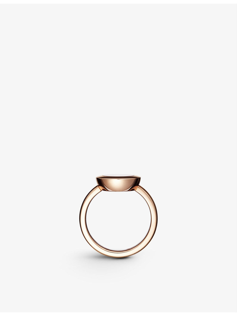 Chopard Happy Diamonds Icons 18ct rose-gold and 0.15ct diamond ring outlook