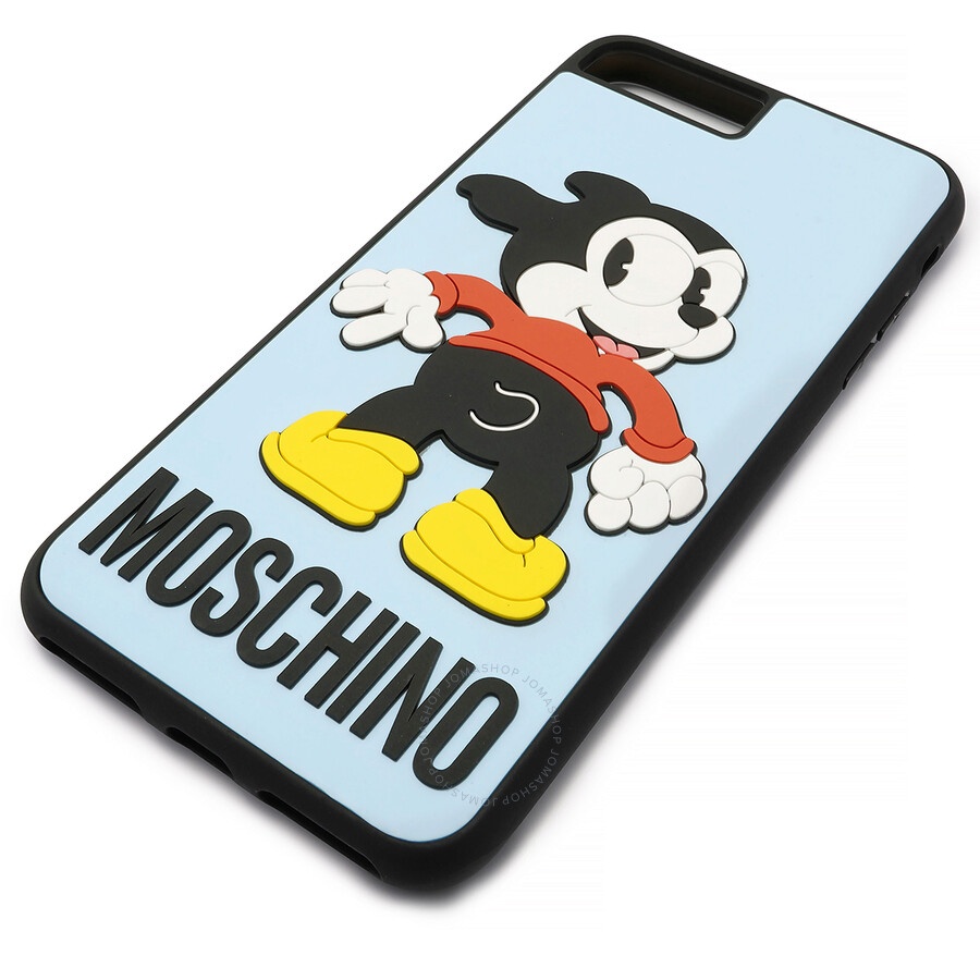 Moschino Sky Blue Vintage Mickey iPhone 6/7s Plus case - 4