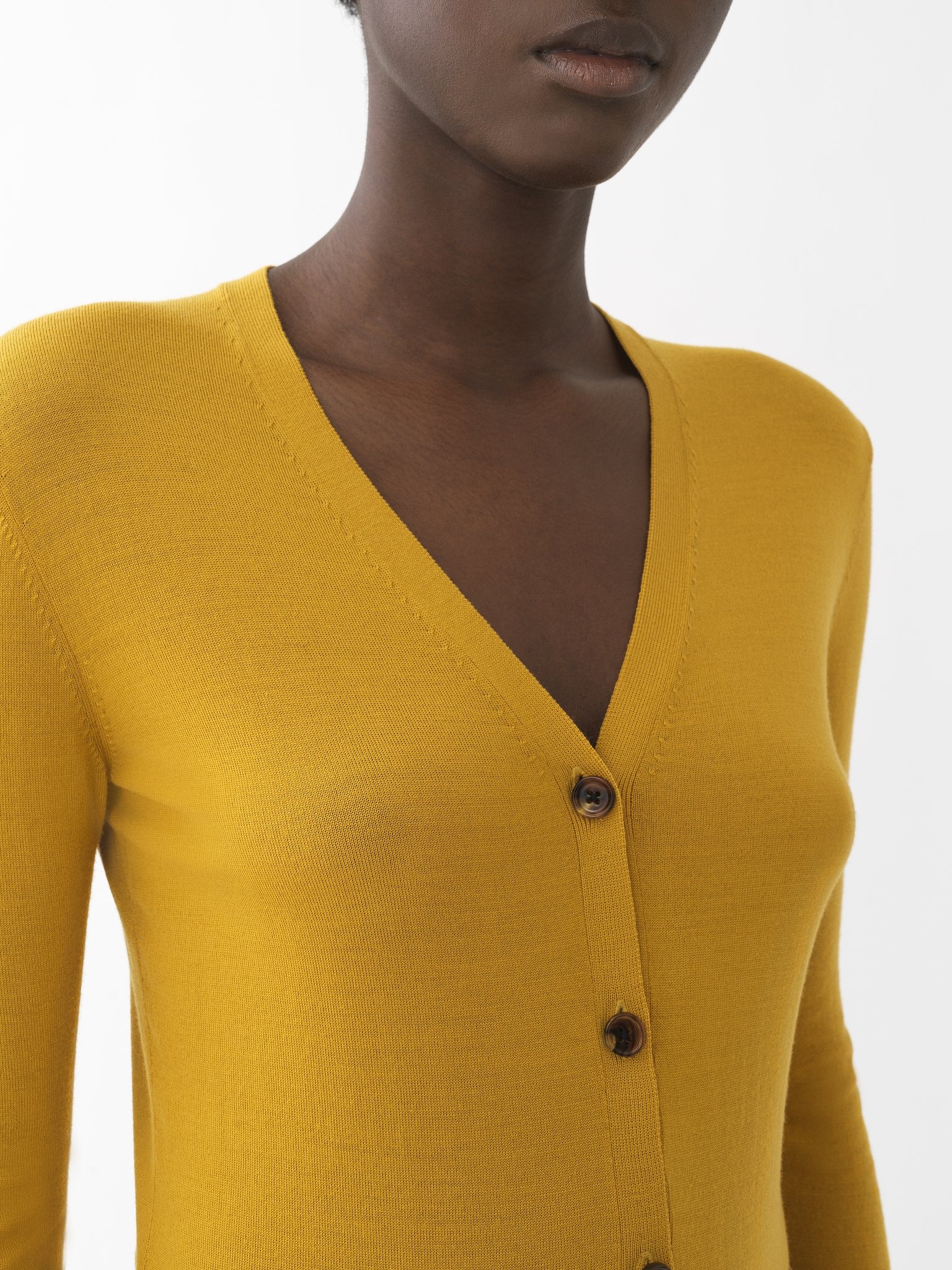 V-NECK CARDIGAN - 6