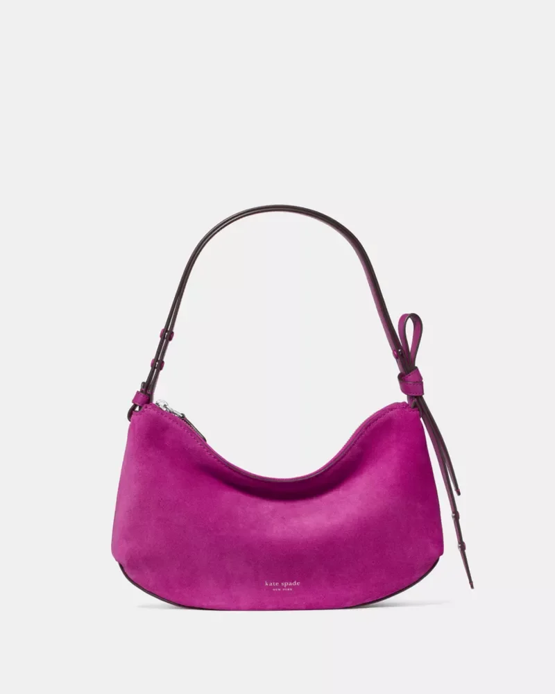 Loop Suede Shoulder Bag - 1