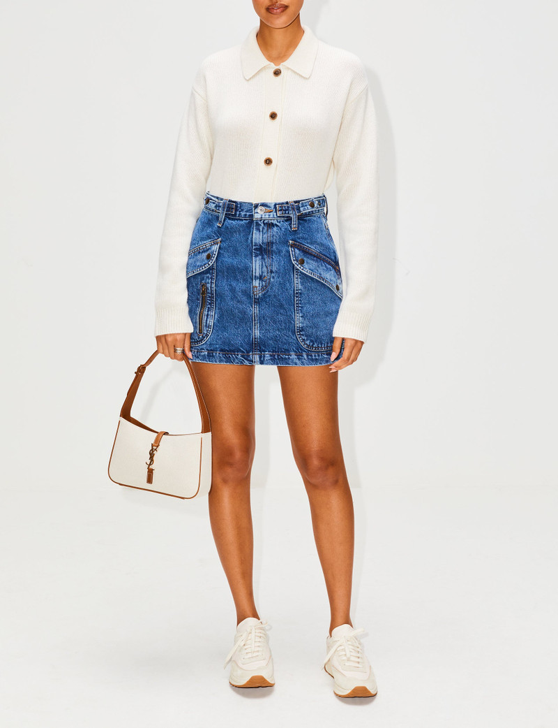 RE/DONE Racer Mini Skirt outlook