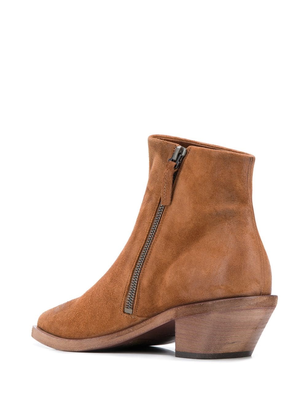 pointed toe ankle boots - 3