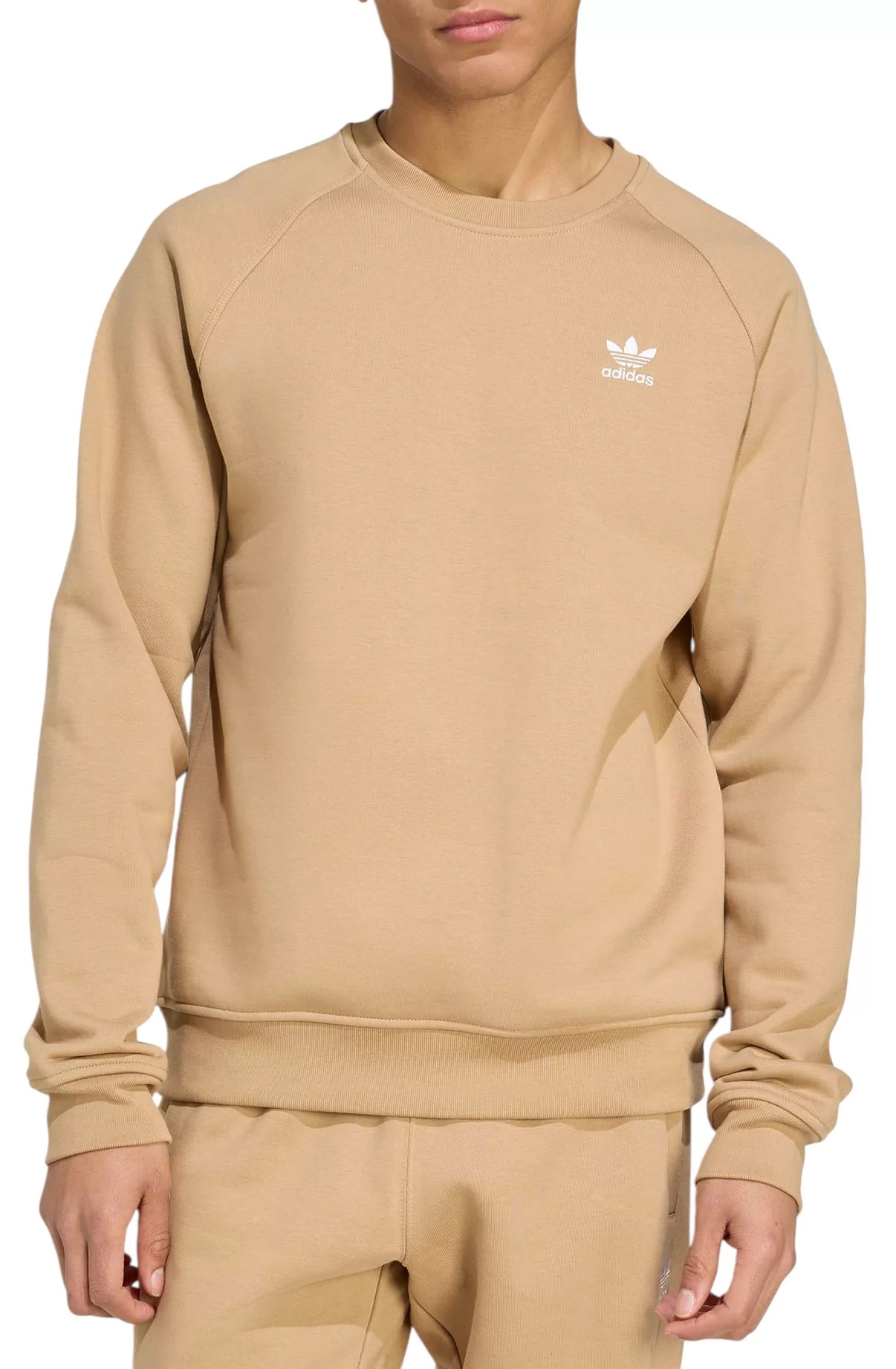 adidas Originals Men's Adicolor Essentials Trefoil Crewneck Sweatshirt - 1