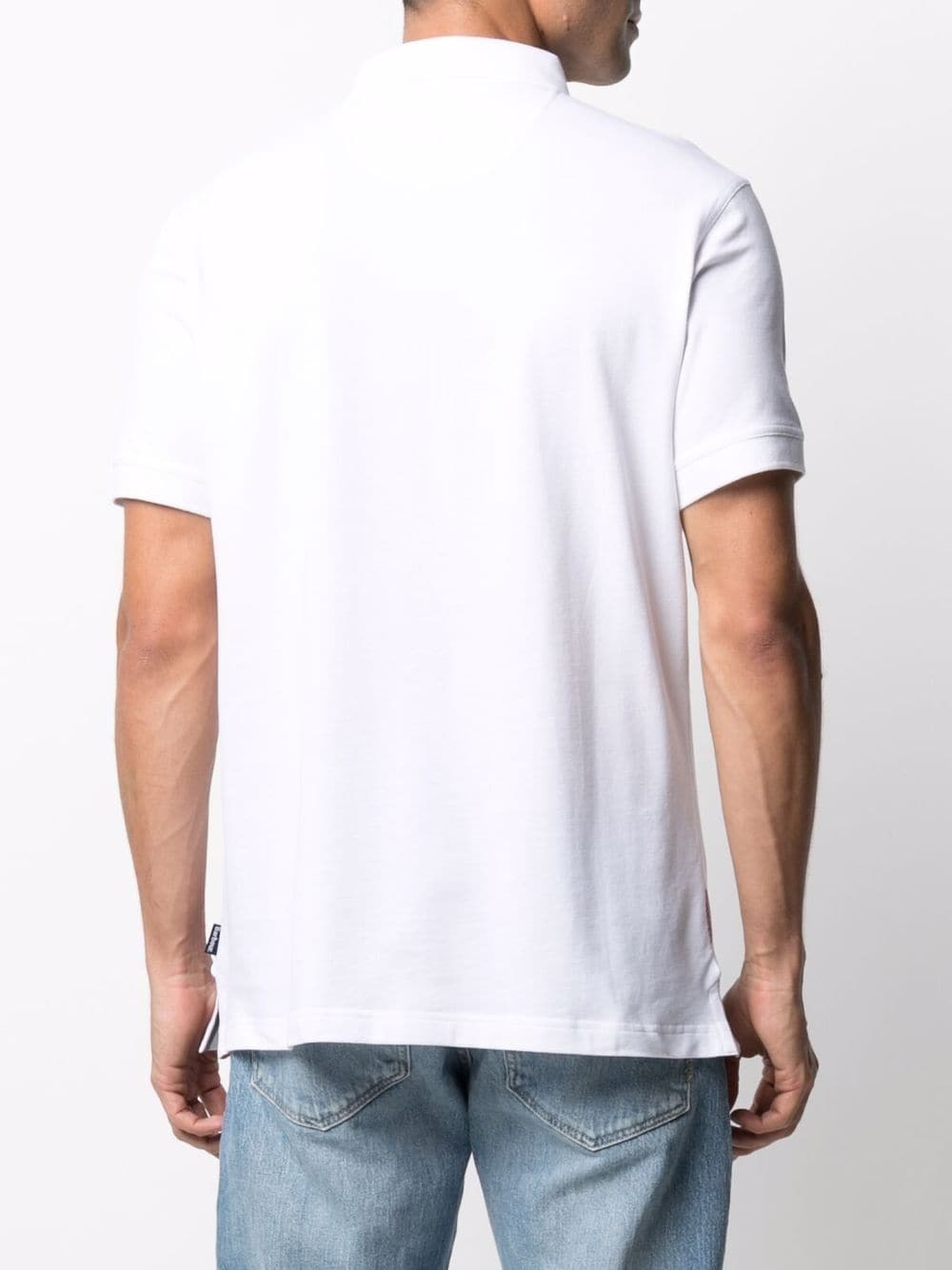 checked cotton polo shirt - 4